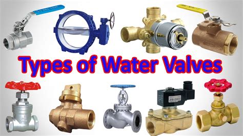 8 Types of Water Valves for Home Plumbing